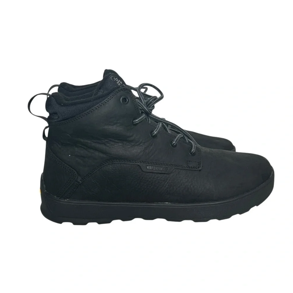 Kamik Men’s Spencer Mid DriDefense Waterproof Black Winter Boots Size 10